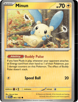 2023 Minun #61 Paradox Rift