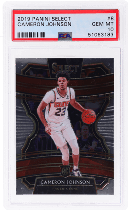 2019 Panini Select Concourse Cameron Johnson #8 PSA 10