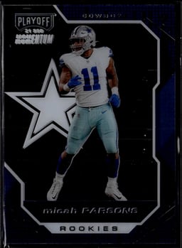 2021 Micah Parsons #PMR-35 Chronicles Playoff Momentum Rookies
