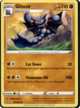 2021 Gliscor #141 Fusion Strike