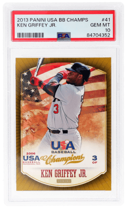 2013 Panini USA Baseball Champions Ken Griffey Jr. #41 PSA 10