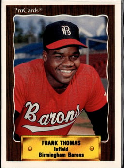 1990 Frank Thomas #1116 ProCards