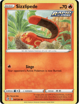 2021 Sizzlipede #47 Fusion Strike