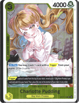 2026 Charlotte Pudding (foil) #109 The World's Strongest Warriors