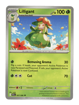 2025 Lilligant #7 Black Bolt
