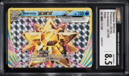 2016 Pokemon XY Evolutions Holo Starmie BREAK #32 CGC 8.5 NM-MT+