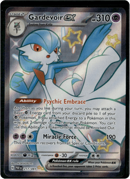 2024 Gardevoir ex #217 Paldean Fates