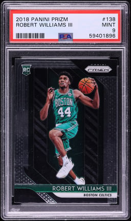2018 Panini Prizm Robert Williams III ROOKIE #138 PSA 9 MINT