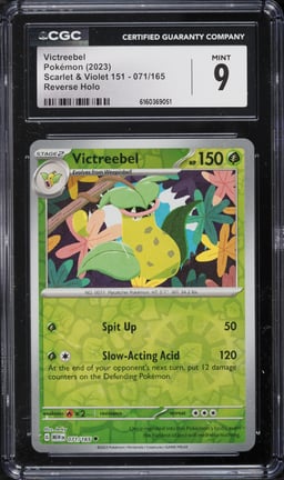 2023 Pokemon Scarlet & Violet 151 Reverse Holo Victreebel #071 CGC 9 MINT