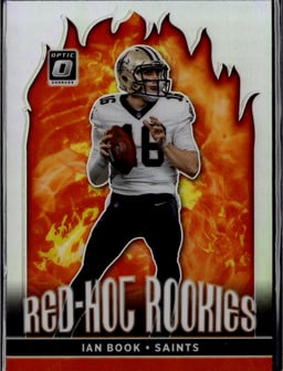 2021 Ian Book #RHR-10 Donruss Optic Red Hot Rookies
