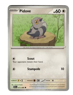 2025 Pidove #71 Black Bolt