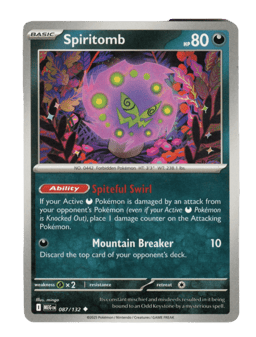 2025 Spiritomb #87 Mega Evolution