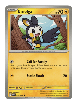 2025 Emolga #29 Black Bolt