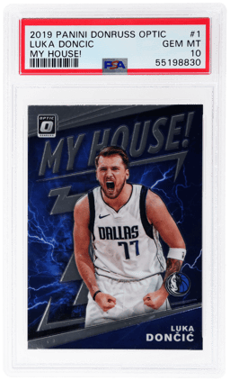 2019 Donruss Optic My House Luka Doncic #1 PSA 10