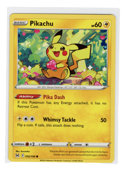 2022 Pikachu #52 Lost Origin