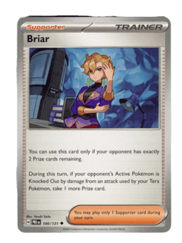 2025 Briar #100 Prismatic Evolutions