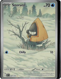 2026 Snorunt #227 Ascended Heroes