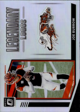 2021 Joe Burrow #LL-3 Donruss Optic