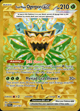 2024 Teal Mask Ogerpon ex #221 Twilight Masquerade