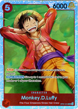 2025 Monkey.D.Luffy (foil) #14 EX Gear 5