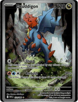 2025 Druddigon #151 White Flare