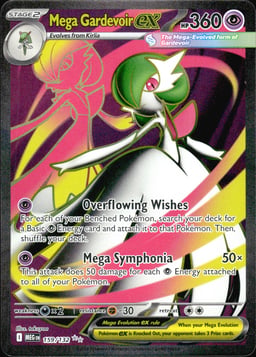 2025 Mega Gardevoir #159 Mega Evolution