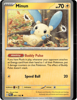 2023 Minun #61 Paradox Rift
