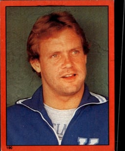 1982 George Brett #190 Topps Stickers