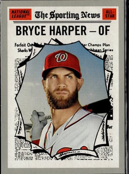 2019 Bryce Harper #367 Topps Heritage