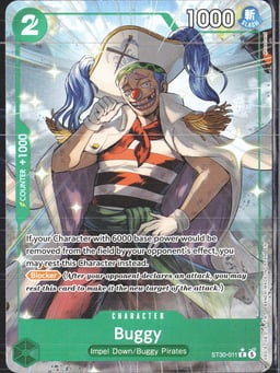 2026 Buggy (fullArt) #11 Luffy & Ace