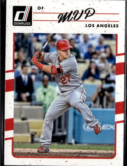 2017 Mike Trout #104 Donruss