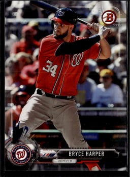 2017 Bryce Harper #3 Bowman