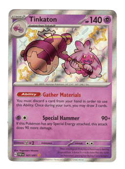 2024 Tinkaton #167 Paldean Fates