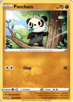 2023 Pancham #72 Crown Zenith