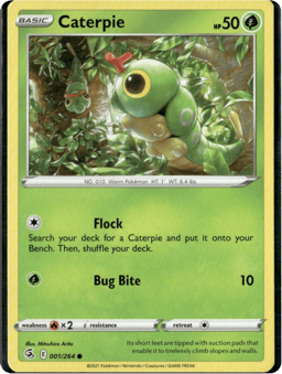 2021 Caterpie #1 Fusion Strike