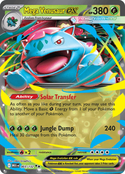 2025 Mega Venusaur ex #3 Mega Evolution