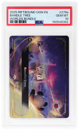 2025 Riftbound: League of Legends Origins Worlds Bundle Chengdu Bandle Tree #278a PSA 10