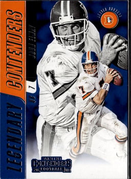 2018 John Elway #LC-JE Contenders Legendary
