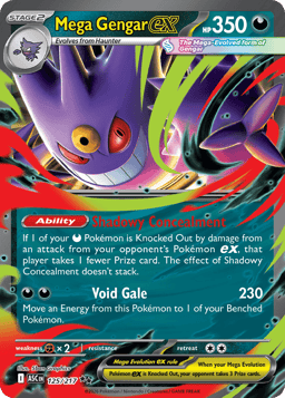 2026 Mega Gengar ex #125 Ascended Heroes