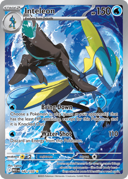 2025 Inteleon #142 Mega Evolution