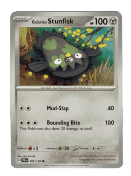 2025 Galarian Stunfisk #106 Journey Together