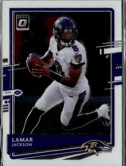2020 Lamar Jackson #11 Donruss Optic