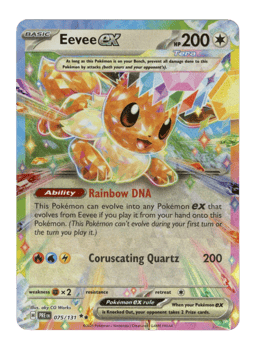 2025 Eevee ex #75 Prismatic Evolutions
