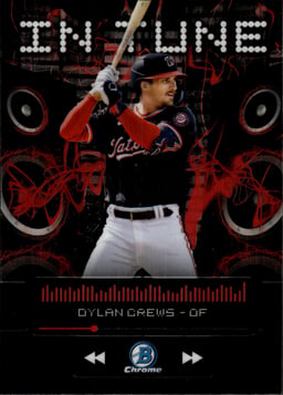 2024 Dylan Crews #IT-18 Bowman Draft In Tune