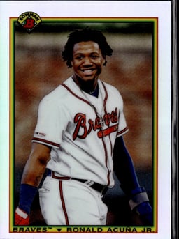 2020 Ronald Acuña Jr. #90B-RAJ Bowman