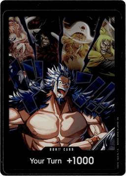 2026 DON!! Card (Alternate Art) (Rocks) #DON The World's Strongest Warriors