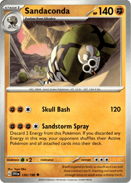 2023 Sandaconda #120 Scarlet & Violet
