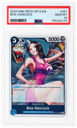 2025 One Piece Carrying On His Will Boa Hancock #OP13051 PSA 10