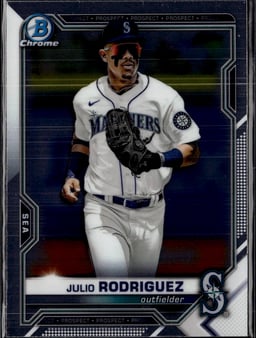 2021 Julio Rodriguez #BDC-145 Bowman Chrome