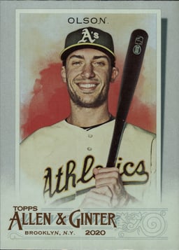 2020 Matt Olson #230 Topps Allen & Ginter